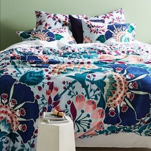 Anthropologie Liberty Bedding and Pillow Shams